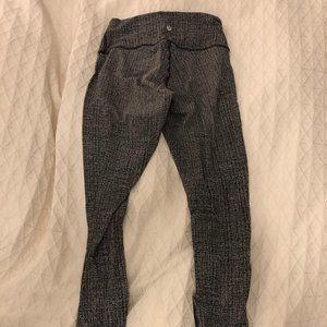 Lululemon Black and White Leggings